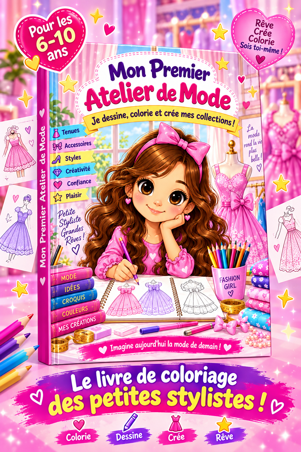 Visuel TikTok - Mon Premier Atelier de Mode