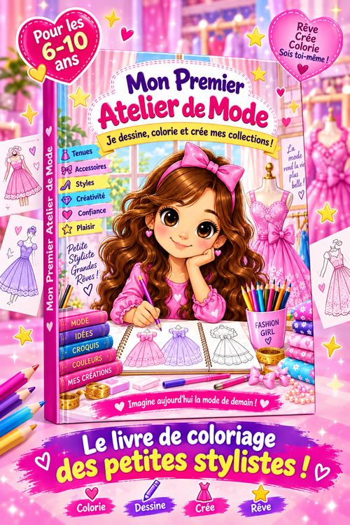 Visuel TikTok - Mon Premier Atelier de Mode